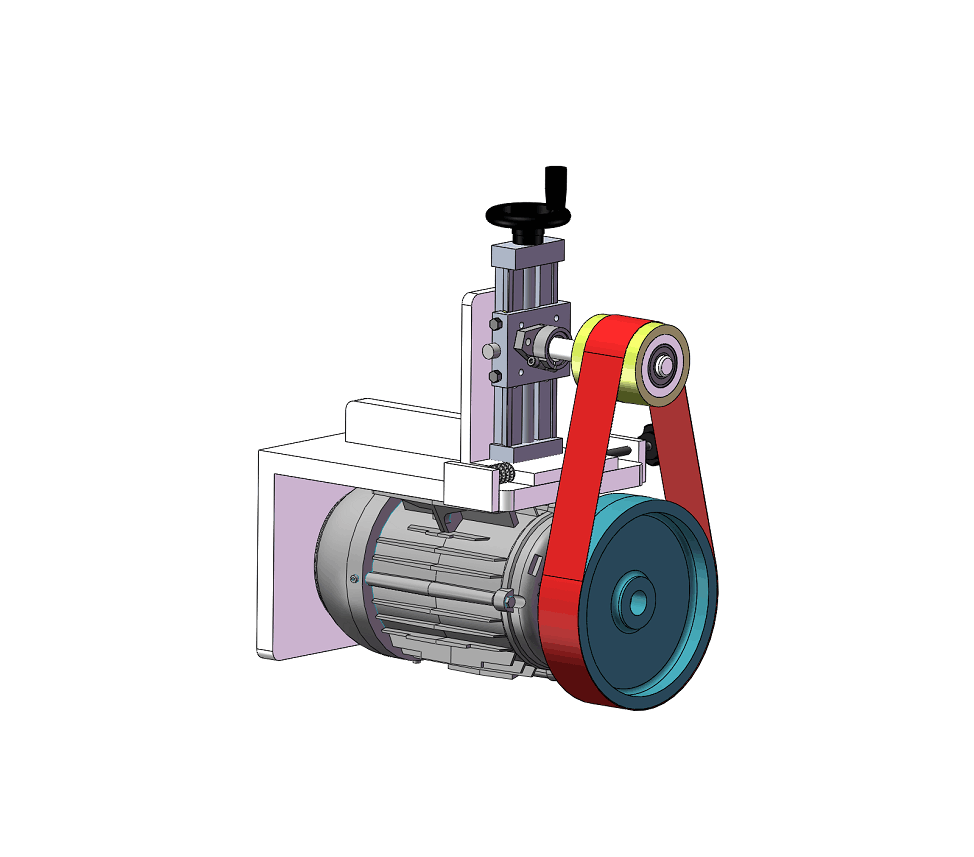 立車(chē)用砂帶磨頭HS-LC05